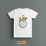 تیشرت طرح شازده کوچولو با روباه