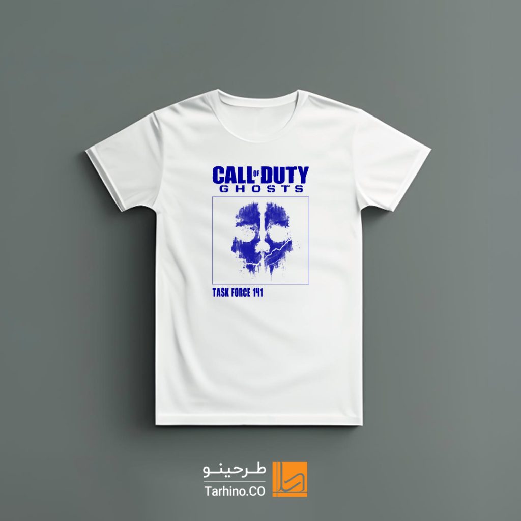 خرید تیشرت طرح دار بازی کالاف دیوتی گوست