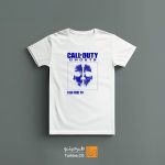 خرید تیشرت طرح دار بازی کالاف دیوتی گوست