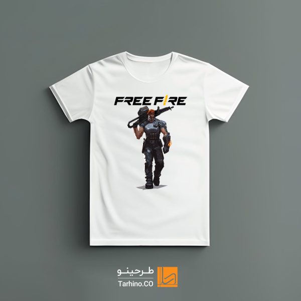 تیشرت بازی فری فایر