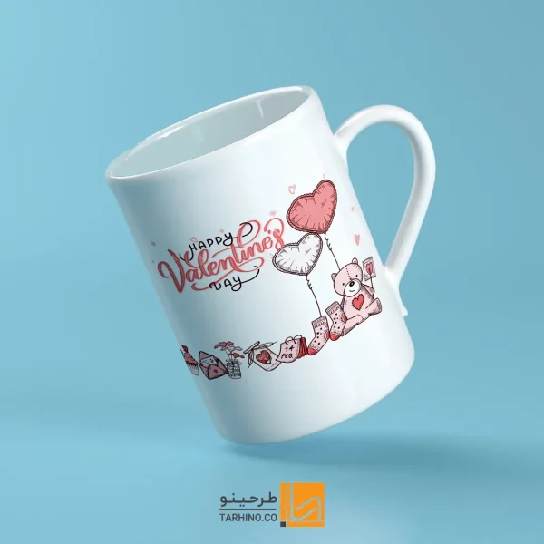 ماگ با طرح ولنتاین