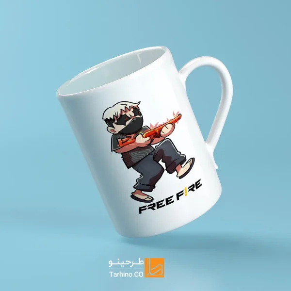 ماگ طرح دار گیمینگ بازی فری فایر