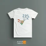 تیشرت با طرح شازده کوچولو و پرنده ها