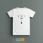 تیشرت طرحدار Life