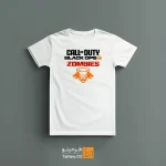 تیشرت با طرح کالاف دیوتی بلک اپس 6 زامبی