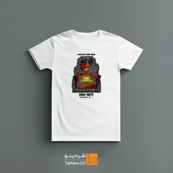 تیشرت با طرح کالاف دیوتی mestry teddy bear