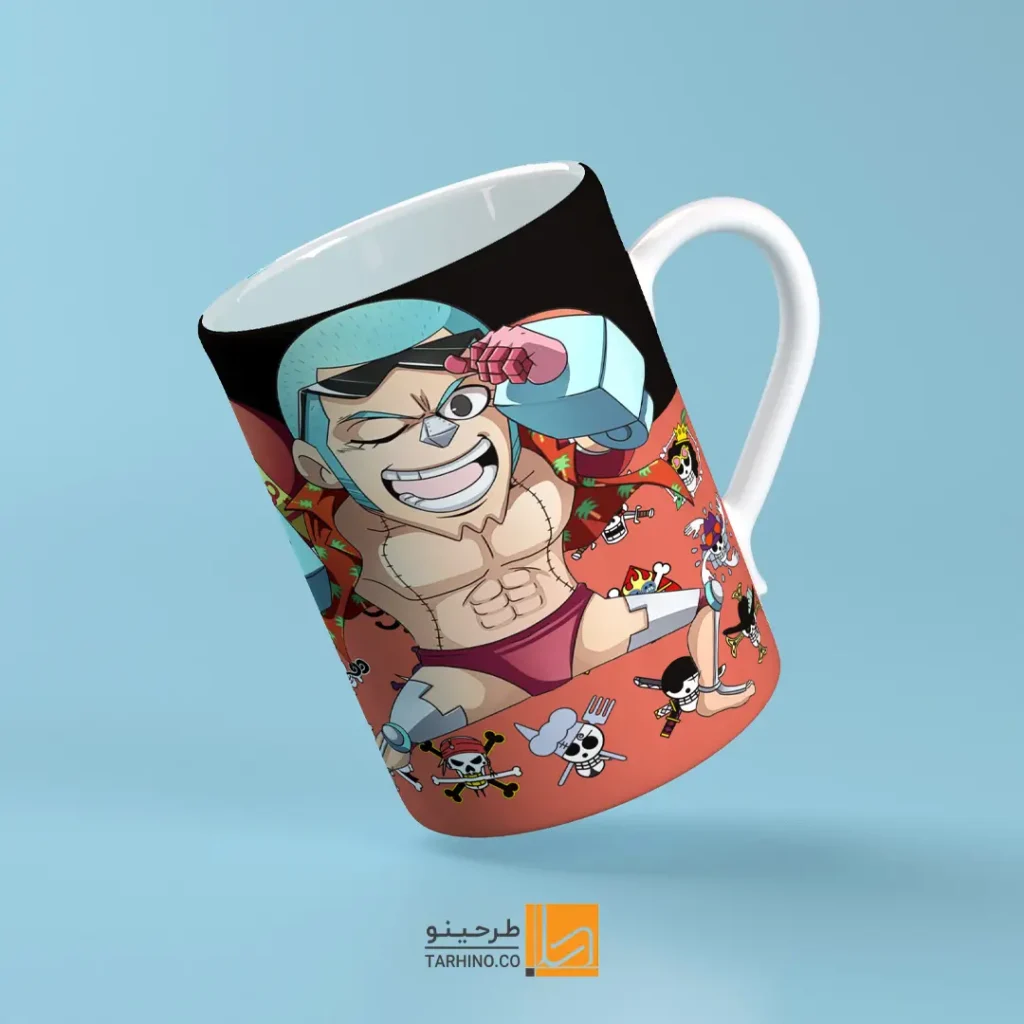 ماگ انیمه وان پیس کاراکتر فرانکی