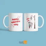 ماگ برای ولنتاین با متن نوشته عشق جان