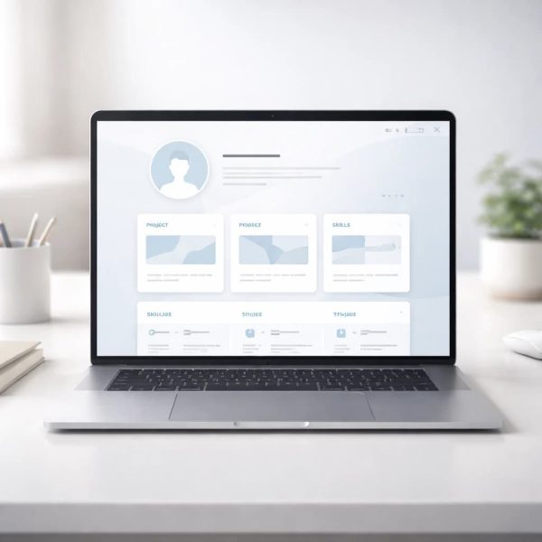 طراحی سایت رزومه ای و نمونه کار